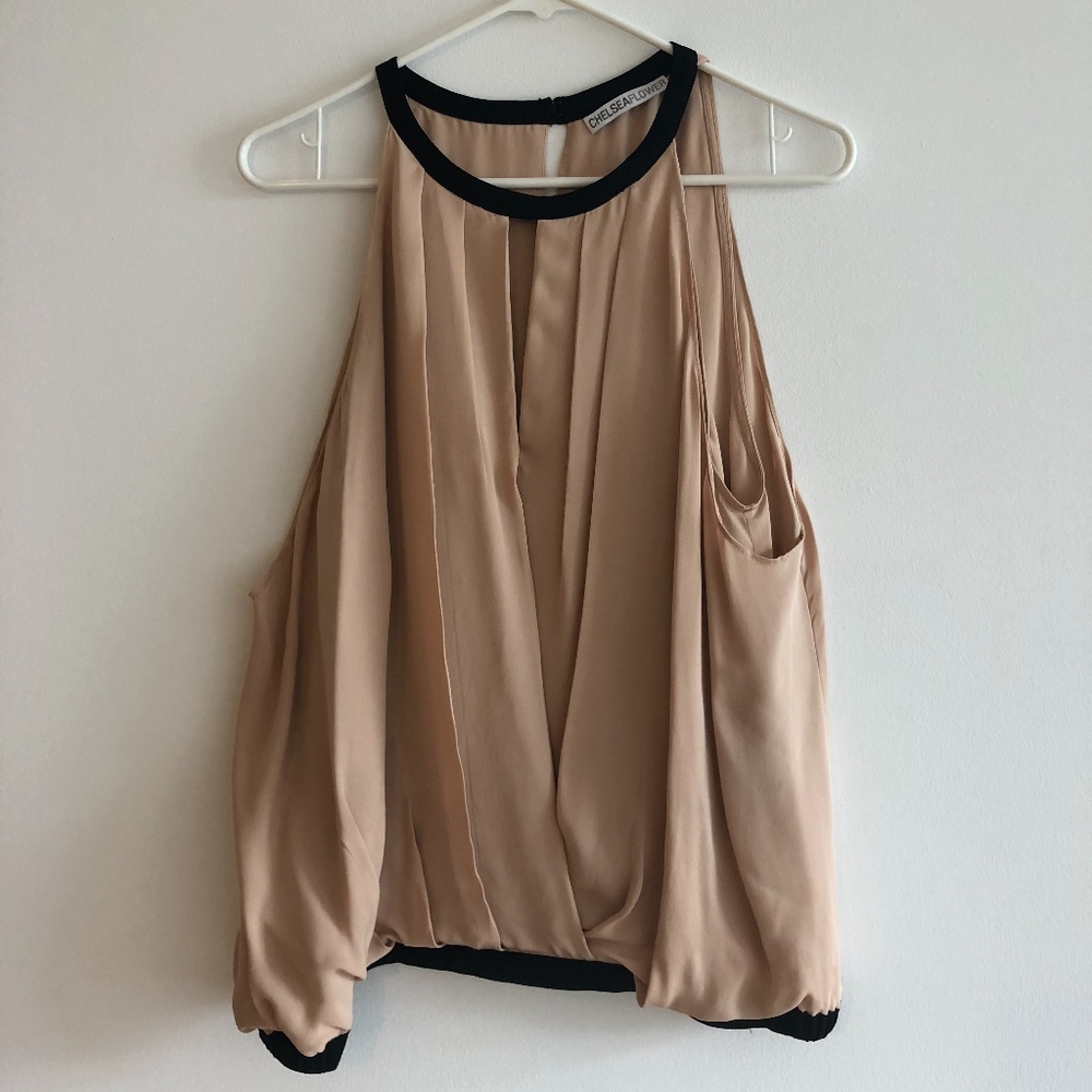 Chelsea Flower silk top